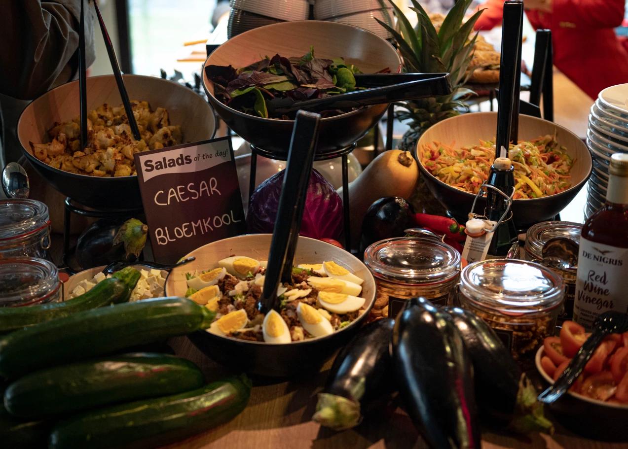 Buffet close-up Pre-wonen